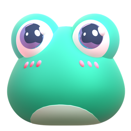 Frog  3D Icon