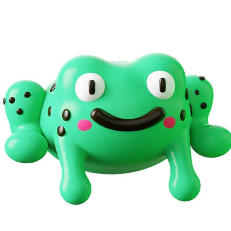 Frog  3D Icon