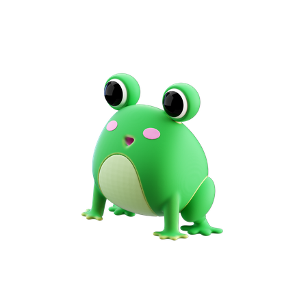 Frog  3D Icon