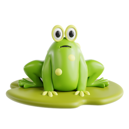 Frog  3D Icon