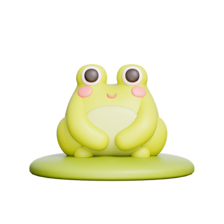 Frog  3D Icon