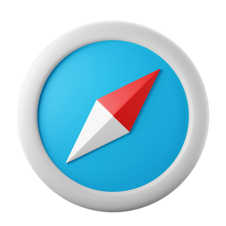 Kompass  3D Icon