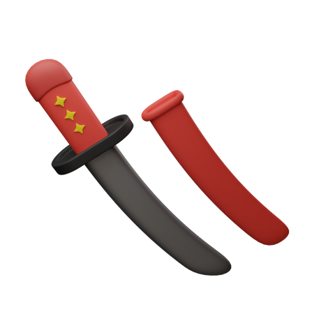 Katana  3D Icon