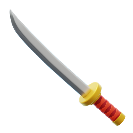 Katana  3D Icon