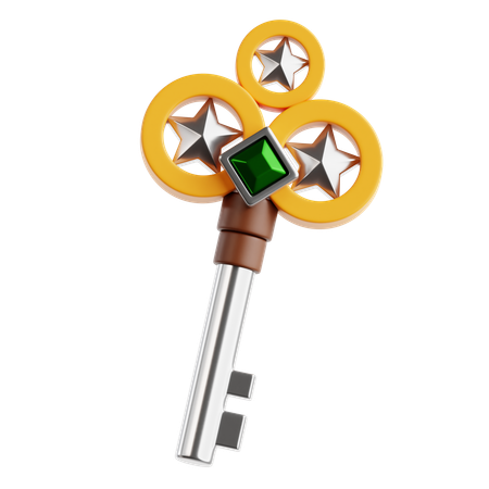 Key  3D Icon