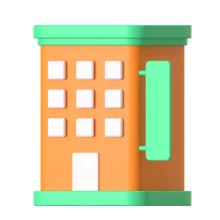 Hotel  3D Icon