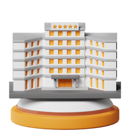 Hotel  3D Icon