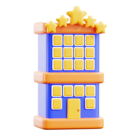 Hotel  3D Icon