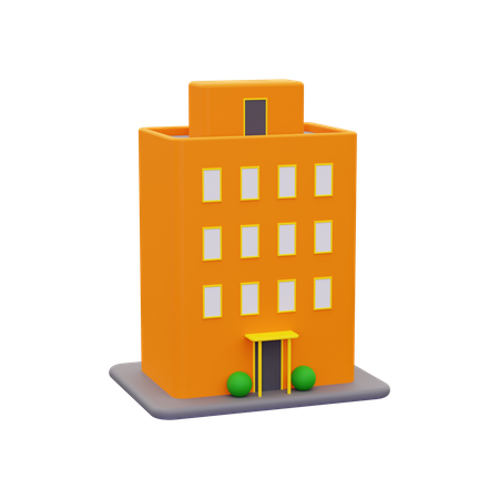 Hotel  3D Icon