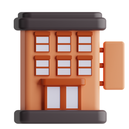 Hotel  3D Icon