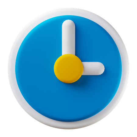 Horloge  3D Icon