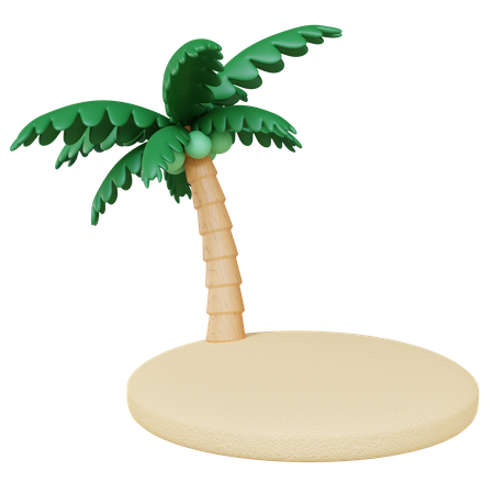 Île  3D Illustration