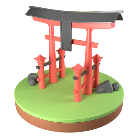 日本  3D Icon