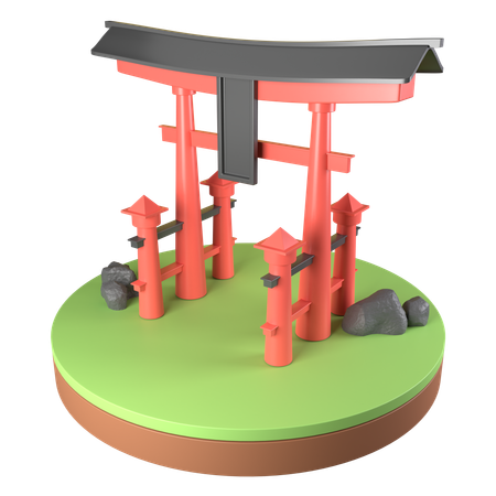 Japón  3D Icon