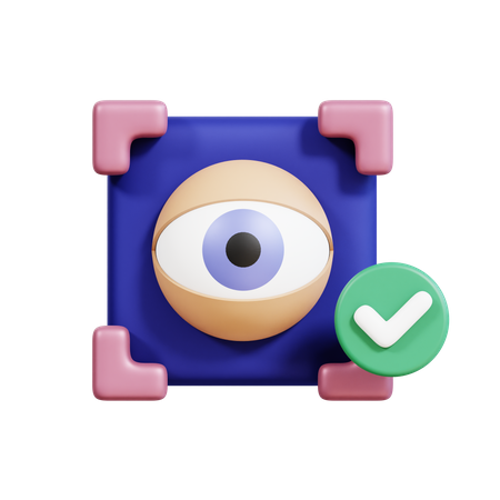 Œil  3D Icon