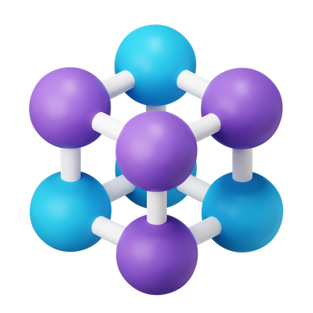 Molekül  3D Illustration