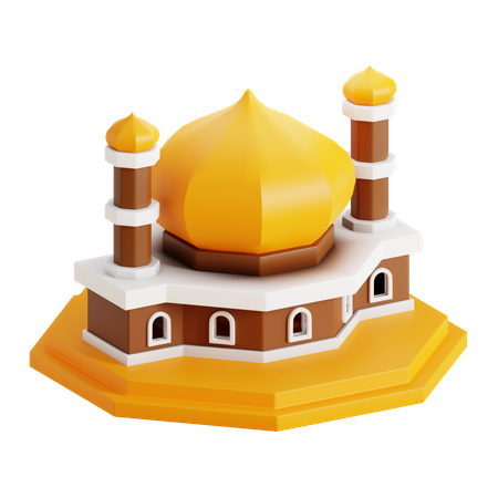 Moschee  3D Icon