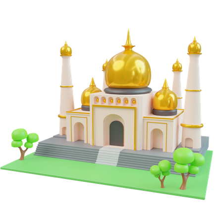 Moschee  3D Icon