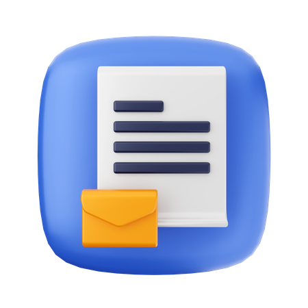 Mail  3D Icon