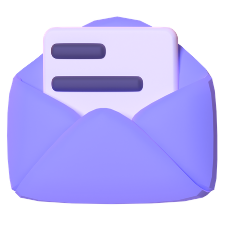 Mail  3D Icon