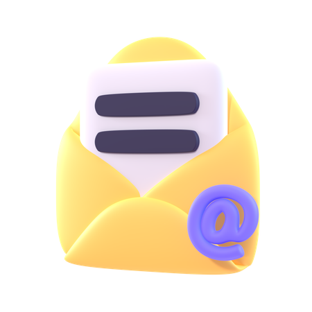 Mail  3D Icon