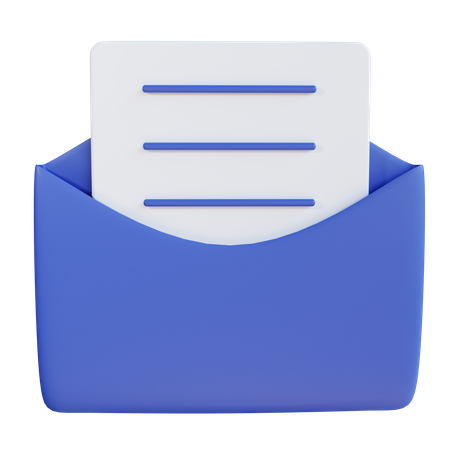 Mail  3D Icon