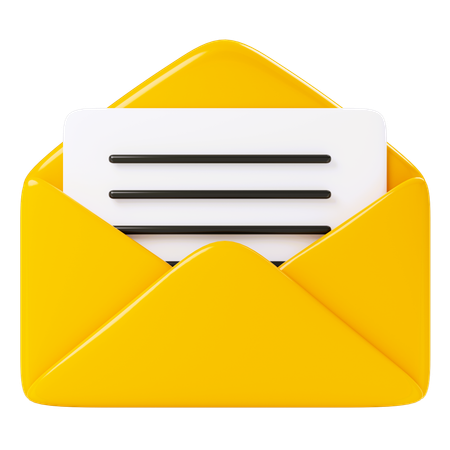 Mail  3D Icon