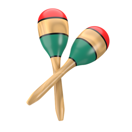 Maracas  3D Icon