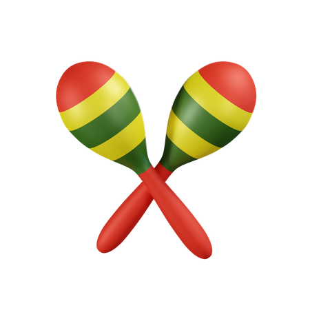 Maracas  3D Icon