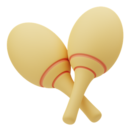 Maracas  3D Icon