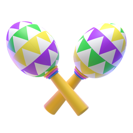 Maracas  3D Icon