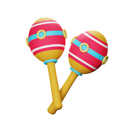 Maracas  3D Icon