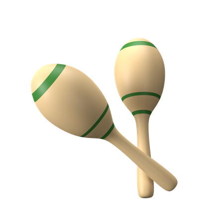 Maracas  3D Icon