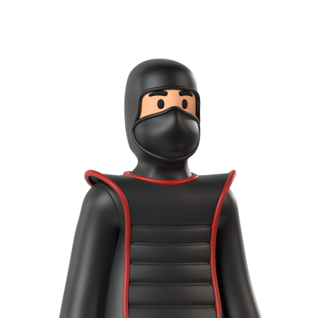 Ninja  3D Icon