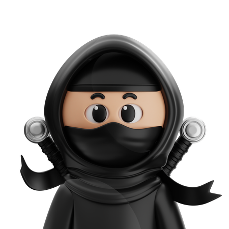 Ninja  3D Icon