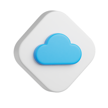 Nuage  3D Icon