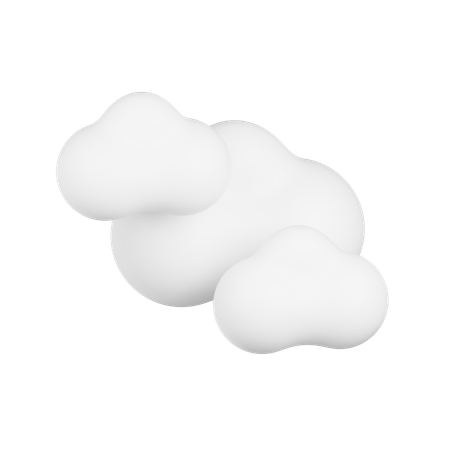 Nube  3D Icon