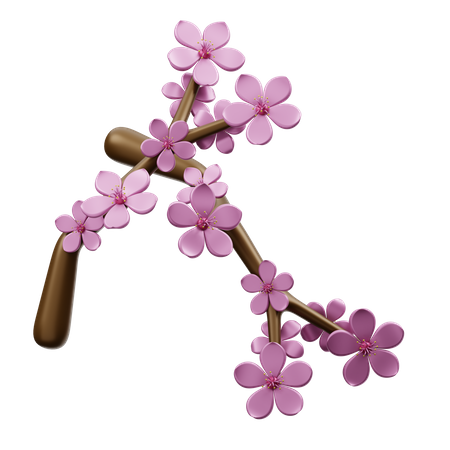 Sakura  3D Illustration