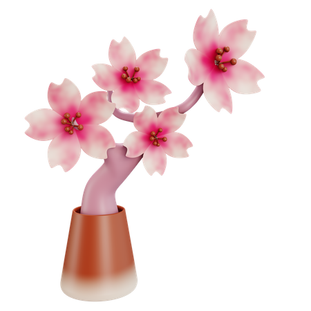 Sakura  3D Illustration