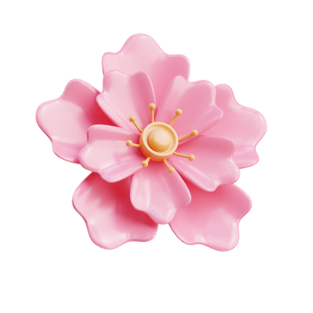 Sakura  3D Icon