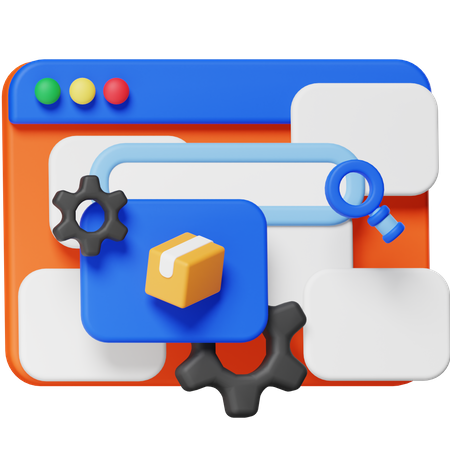 SEO  3D Icon