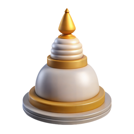 仏塔  3D Icon