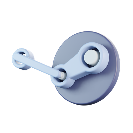 Steam  3D Icon