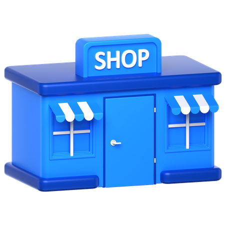 Store  3D Icon