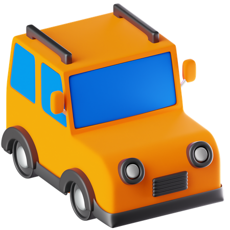 Geländewagen  3D Icon