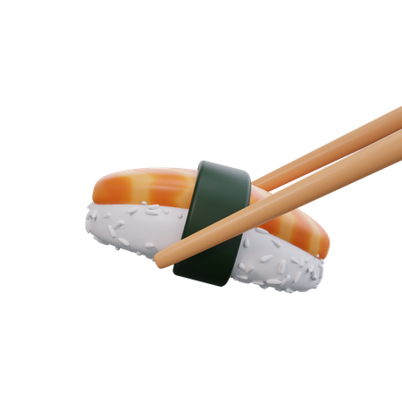 Sushi  3D Icon