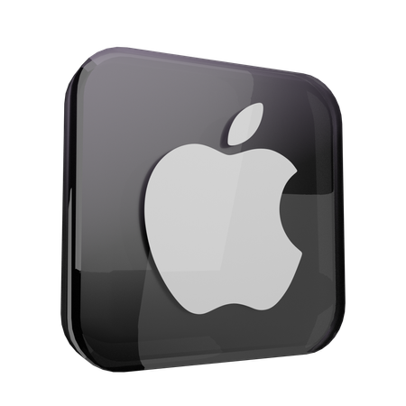 Pomme  3D Icon