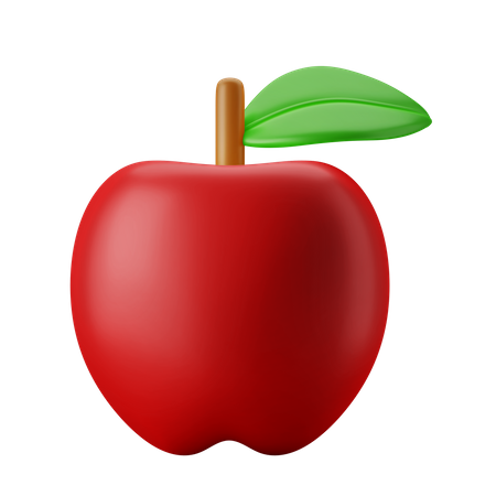 Pomme  3D Illustration