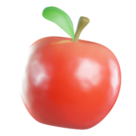 Pomme  3D Icon