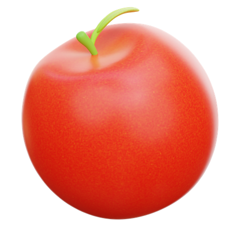 Pomme  3D Icon